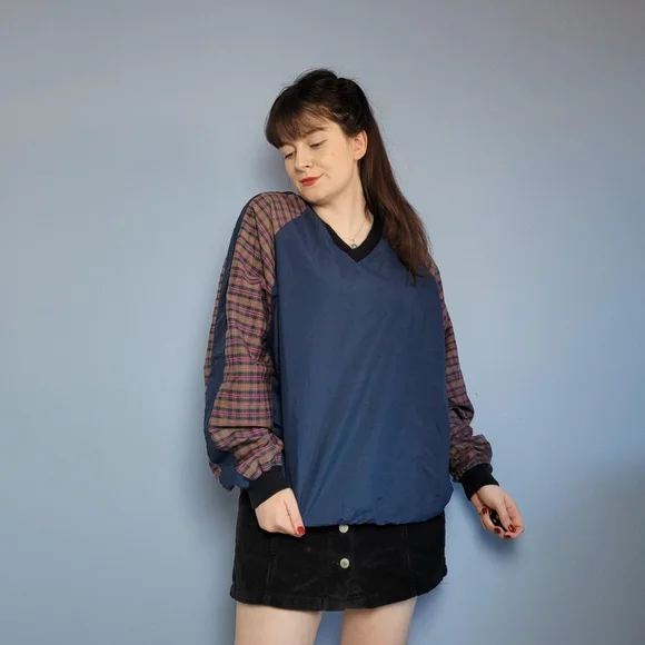 Vintage navy blue shell suit - Picture 8 of 8